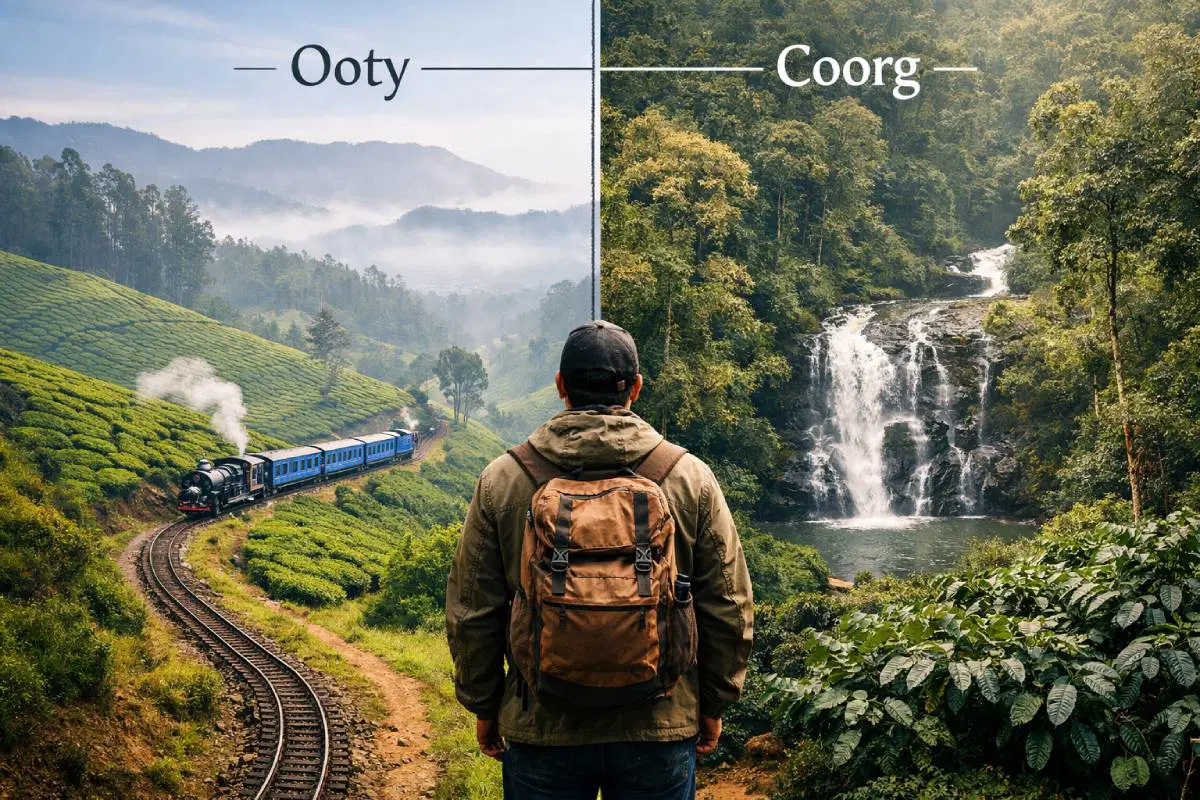 Coorg, Ooty & Kodaikanal — Southern Hill Escape